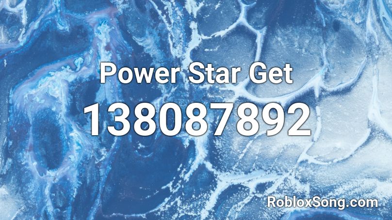 Power Star Get Roblox ID