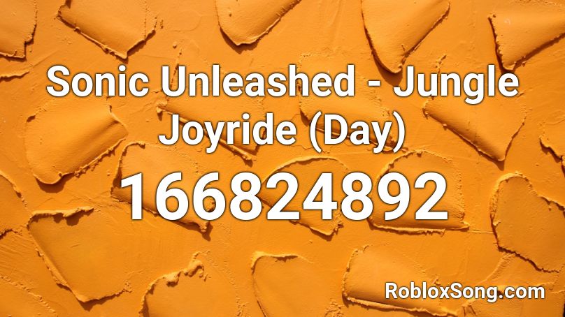 Sonic Unleashed - Jungle Joyride (Day) Roblox ID