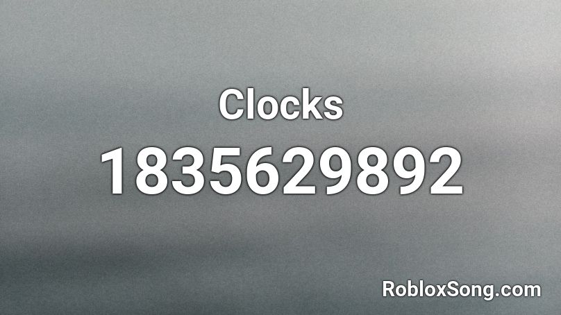 Clocks Roblox ID