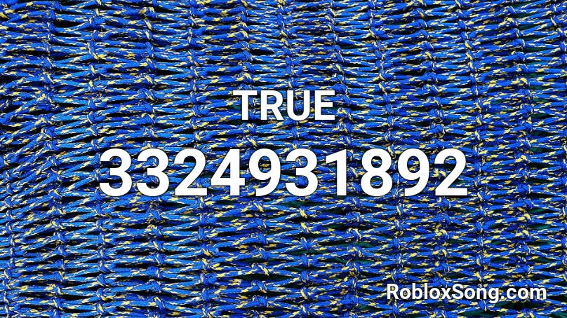 TRUE Roblox ID
