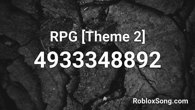 RPG [Theme 2] Roblox ID