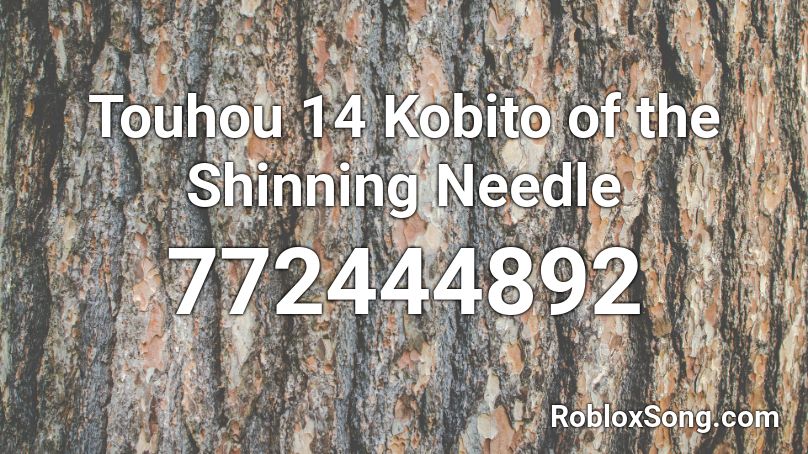 Touhou 14 Kobito of the Shinning Needle  Roblox ID