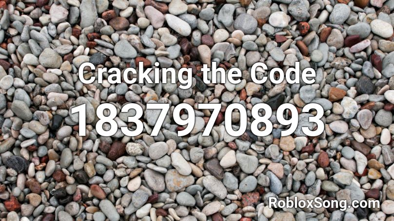 Cracking the Code Roblox ID