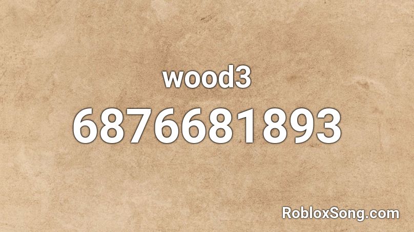 wood3 Roblox ID