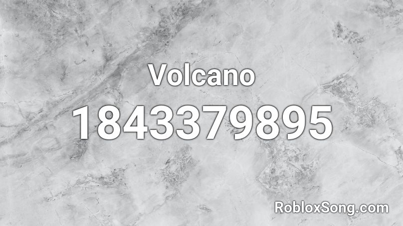 Volcano Roblox ID