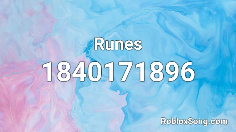 Runes Roblox ID