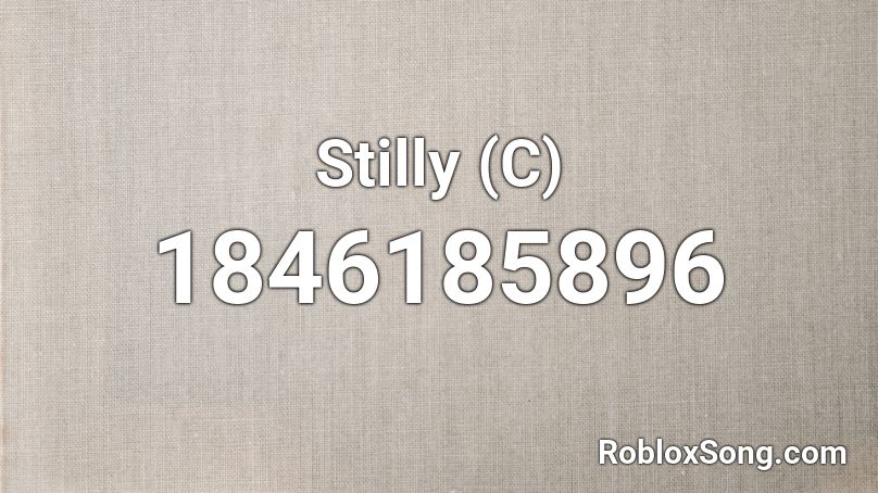 Stilly (C) Roblox ID