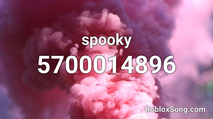 spooky Roblox ID