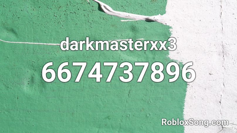 darkmasterxx3 Roblox ID