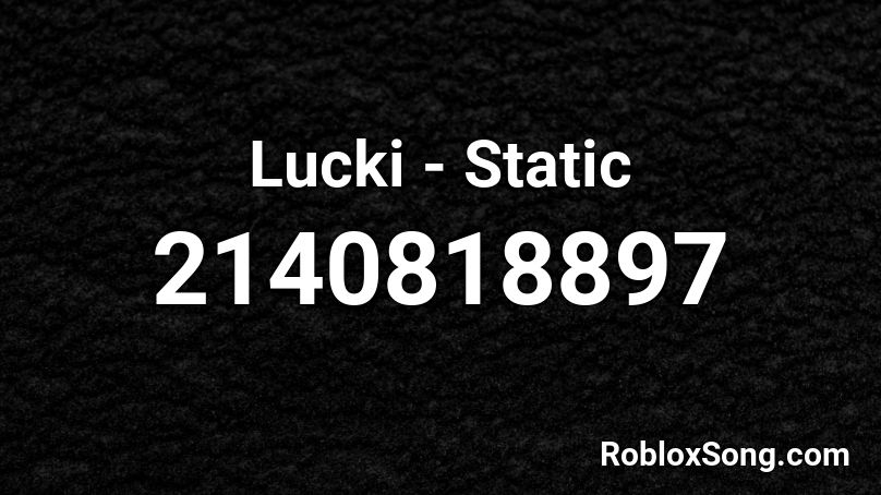 Lucki - Static Roblox ID