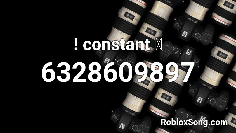 ! constant 💜 Roblox ID