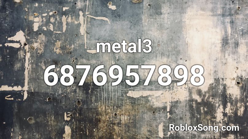 metal3 Roblox ID