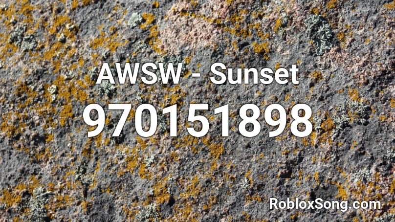 AWSW - Sunset Roblox ID