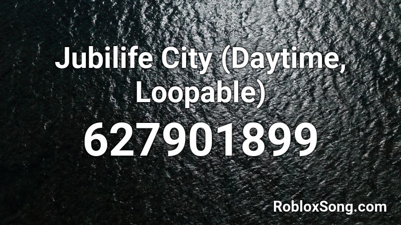 Jubilife City (Daytime, Loopable) Roblox ID