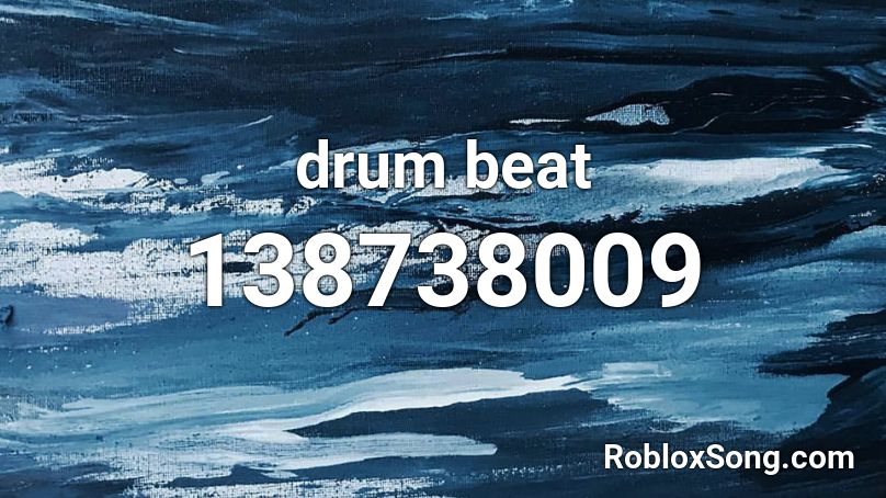 drum beat Roblox ID