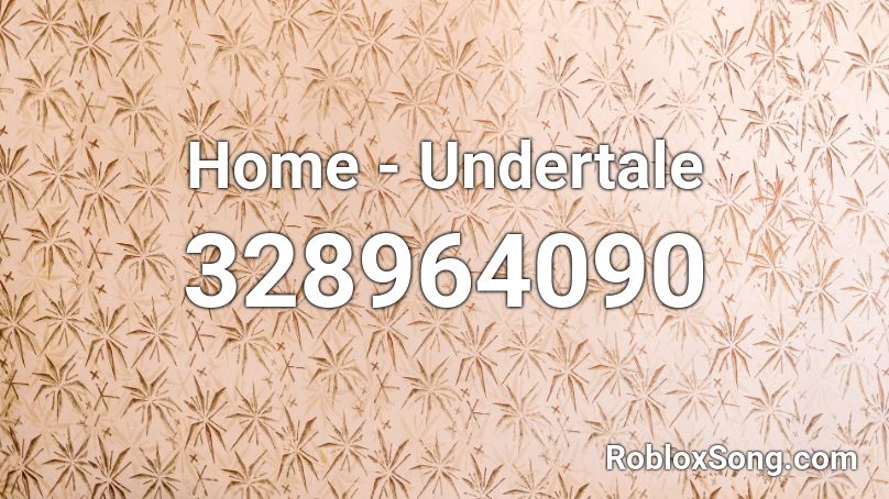 Home - Undertale Roblox ID