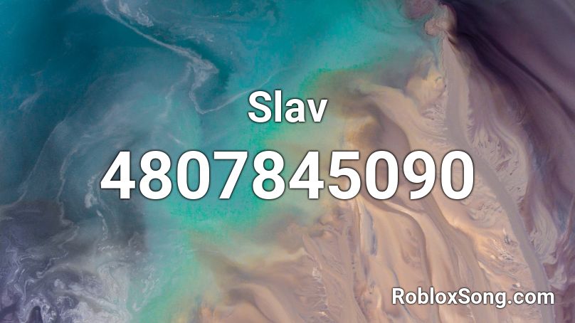 Slav Roblox ID