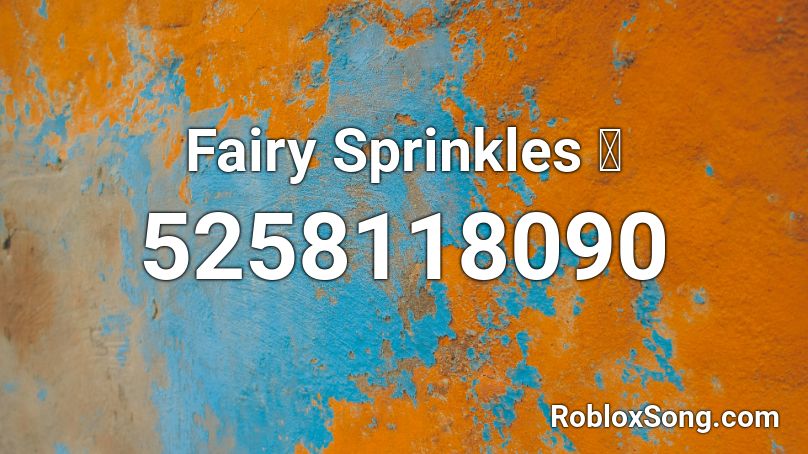 Fairy Sprinkles 🧚 Roblox ID