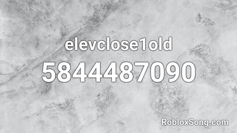 elevclose1old Roblox ID