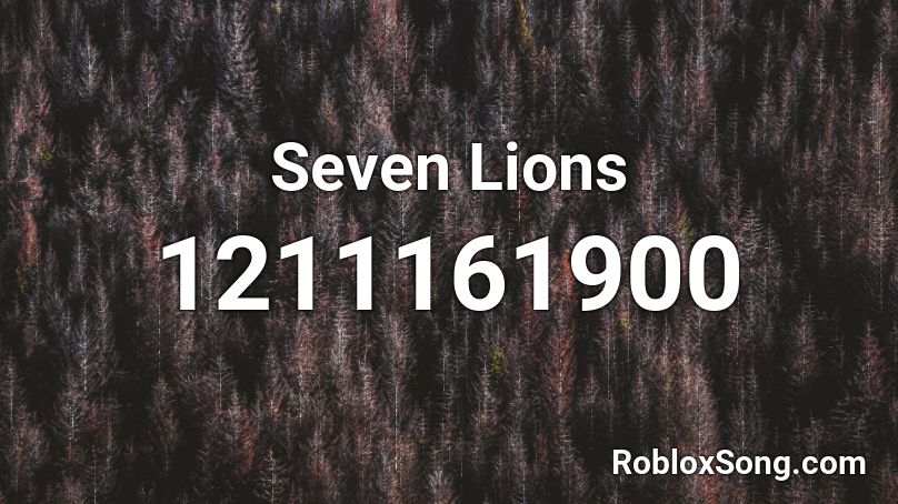 Seven Lions  Roblox ID
