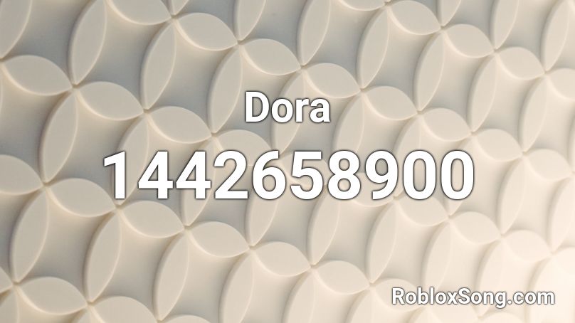 Dora Roblox ID