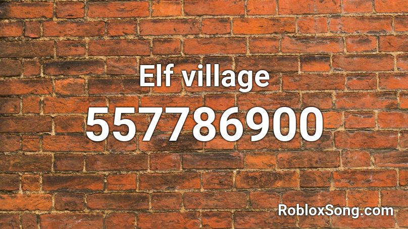 Elf village Roblox ID