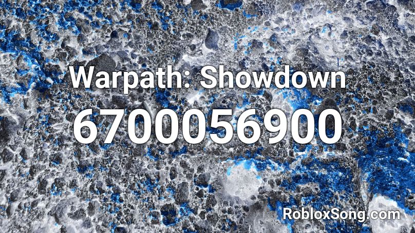 Warpath: Showdown Roblox ID