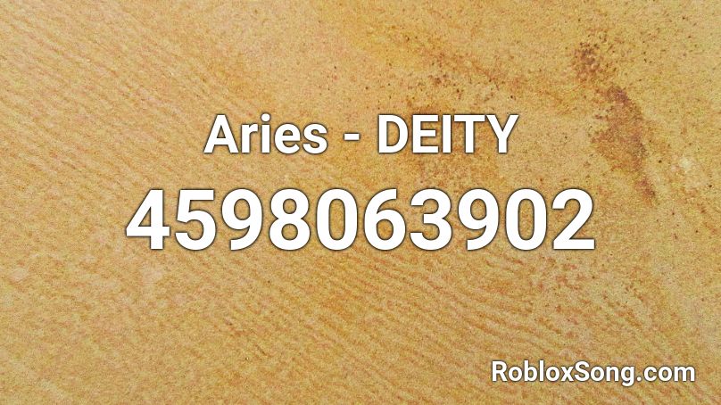 Aries - DEITY Roblox ID