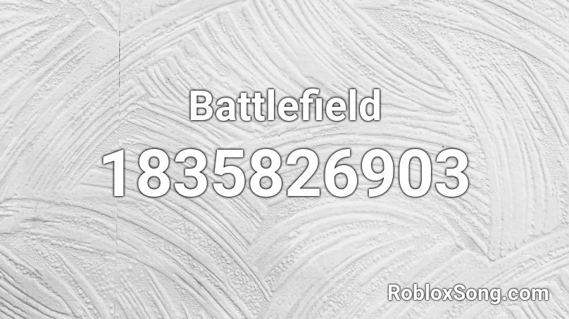 Battlefield Roblox ID