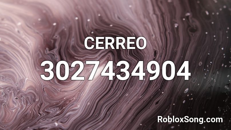 CERREO Roblox ID