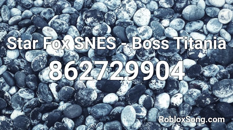 Star Fox SNES - Boss Titania Roblox ID