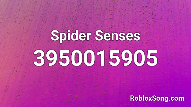 Spider Senses Roblox ID