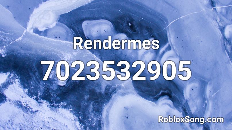 Rendermes Roblox ID