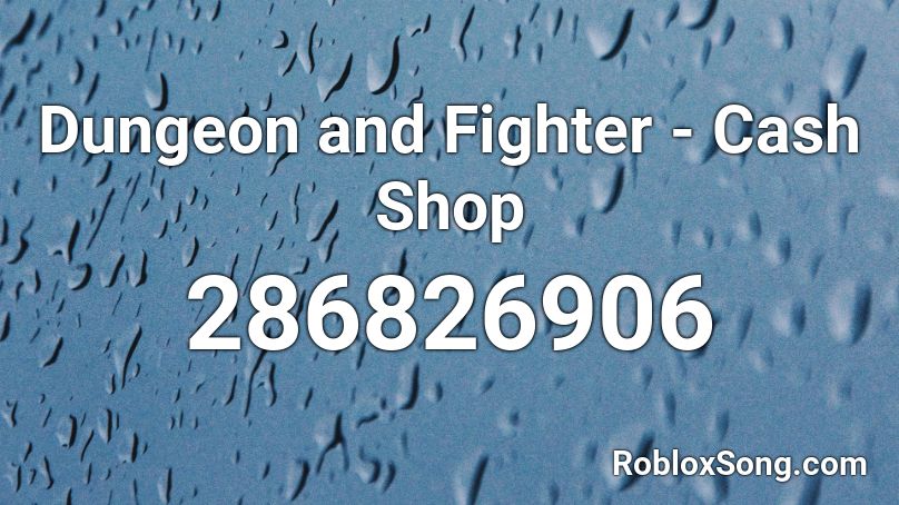 Dungeon and Fighter - Cash Shop Roblox ID