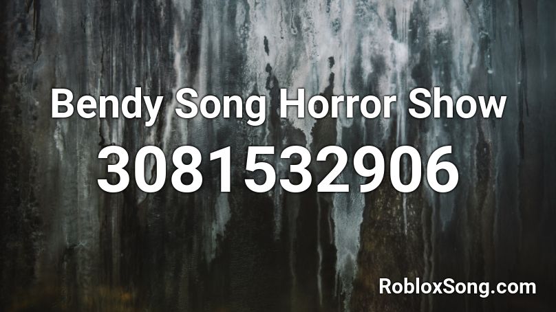 roblox horror music id