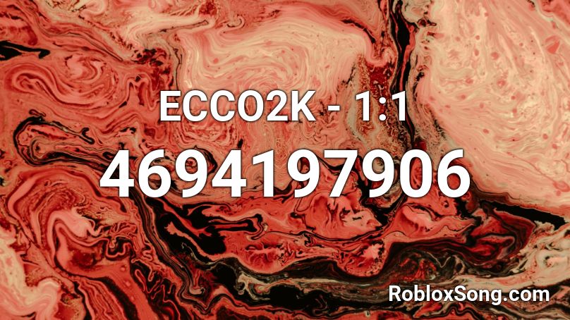ECCO2K - 1:1 Roblox ID