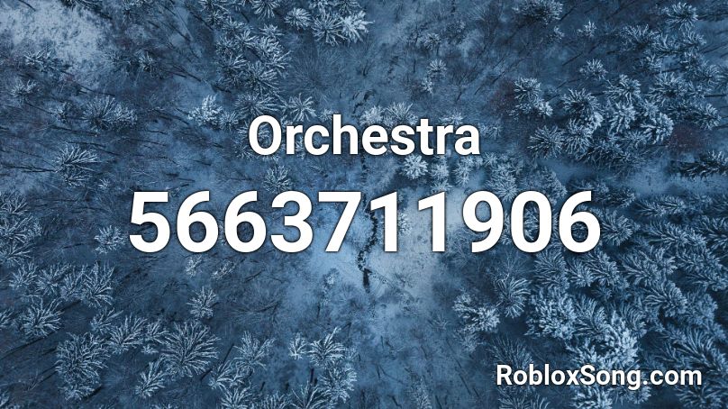 Orchestra  Roblox ID