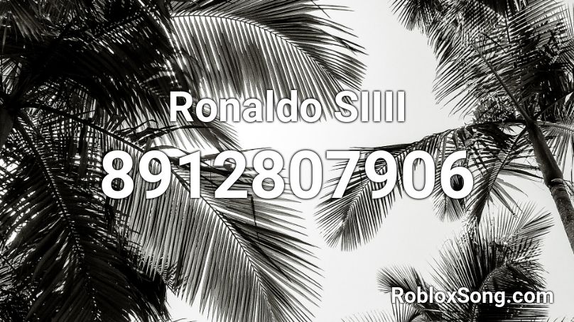 Ronaldo SIIII Roblox ID