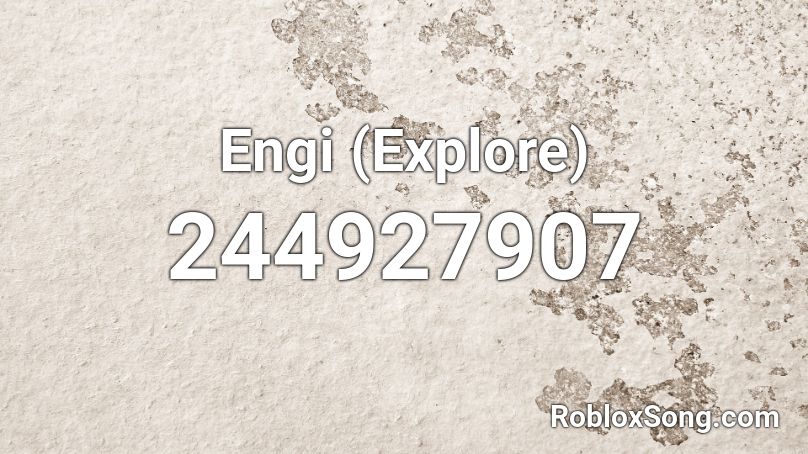 Engi (Explore) Roblox ID