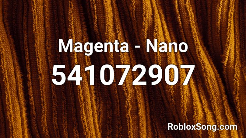 Magenta - Nano Roblox ID