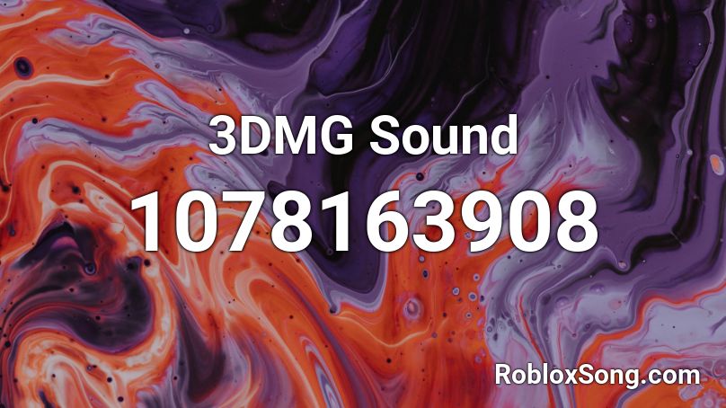 3DMG Sound Roblox ID