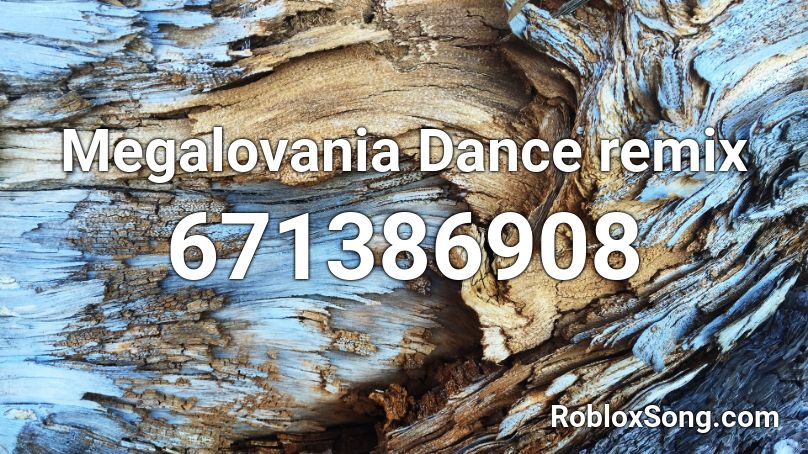 Megalovania Dance remix  Roblox ID