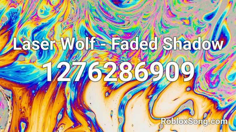 Laser Wolf - Faded Shadow  Roblox ID
