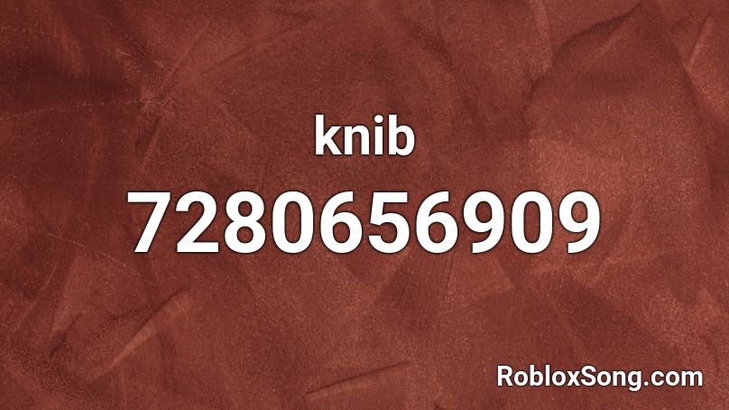 knib Roblox ID