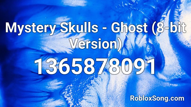 Mystery Skulls - Ghost (8-bit Version) Roblox ID