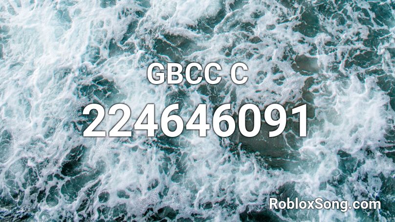 GBCC C Roblox ID