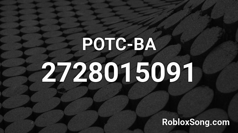 POTC-BA Roblox ID