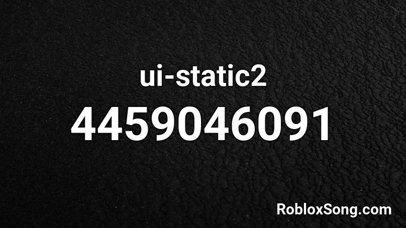 ui-static2 Roblox ID