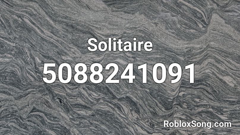 Solitaire Roblox ID