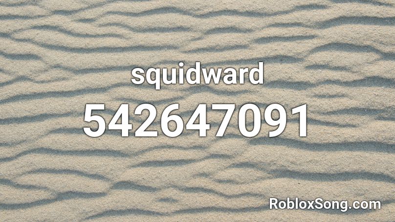 squidward Roblox ID